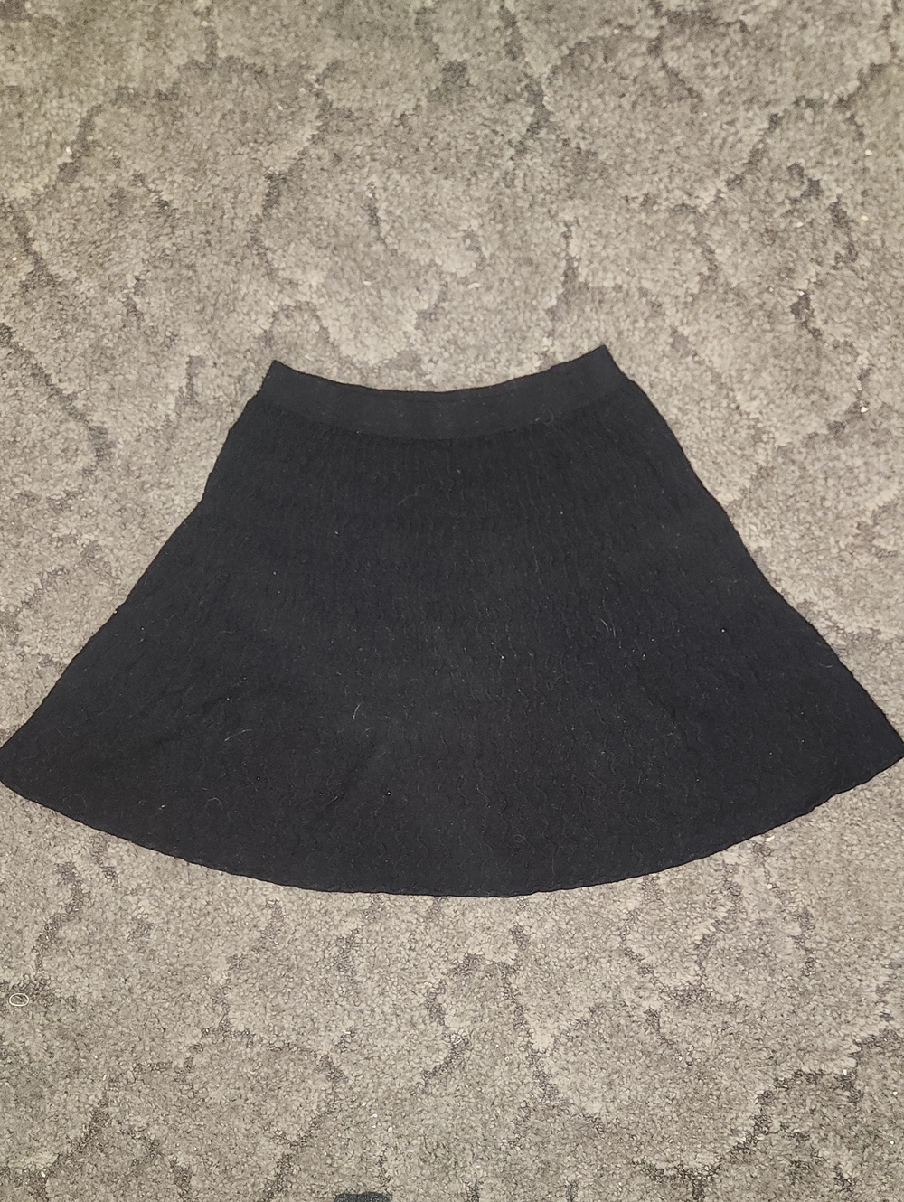 Womens Willi Smith Black Circle Skirt - Women